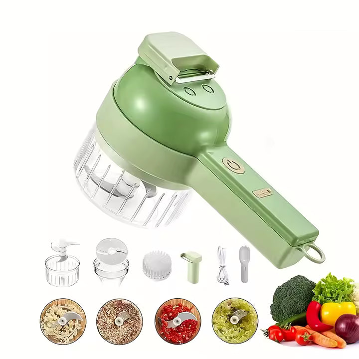 Picadora de verduras eléctrica portátil